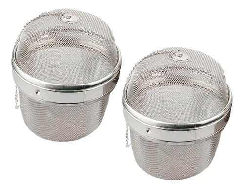 2x Infusor Malla Filtro De Té Cuchara Bola De Especias