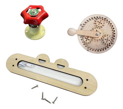 Montessori Busy Board Accesorios Sensory Board Piezas Para