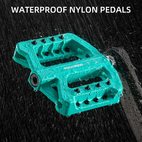 Pedales Nailon Anti Deslizantes Ciclismo Rockbros Mtb Bmx