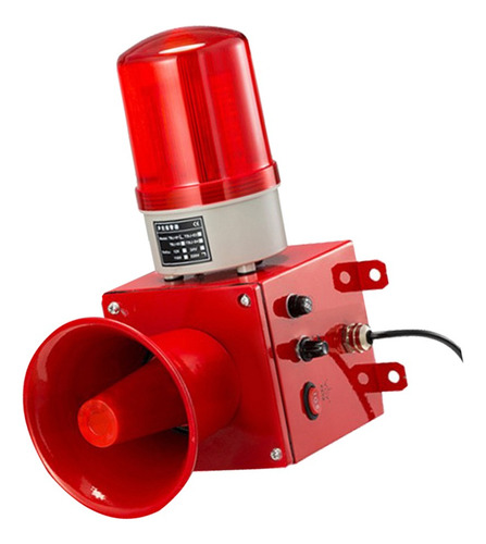 Sirene Industrial 24v,130db Aviso De Emergência