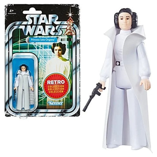 Figura Princesa Leia Star Wars Retro Collection Hasbro