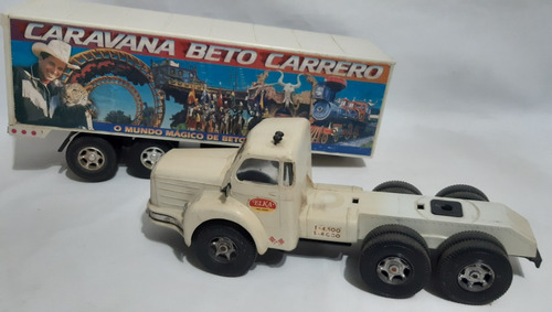 Elka Caminhão Jacare E Bau Carreta Beto Carrero * Detalhes * (Usado)