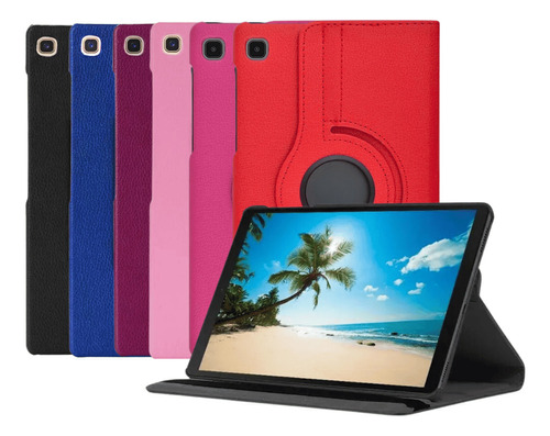 Capa Inclinável Para Tablet Samsung S6 Lite 10.4 P610/p615 Cor Azul-marinho