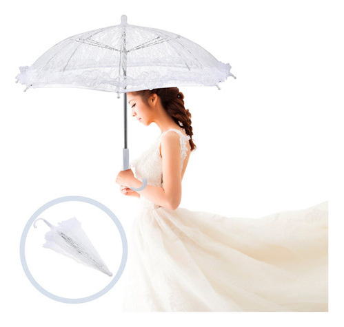 Mini Guarda-chuva Chinês De Renda, 4 Peças, Miss Child