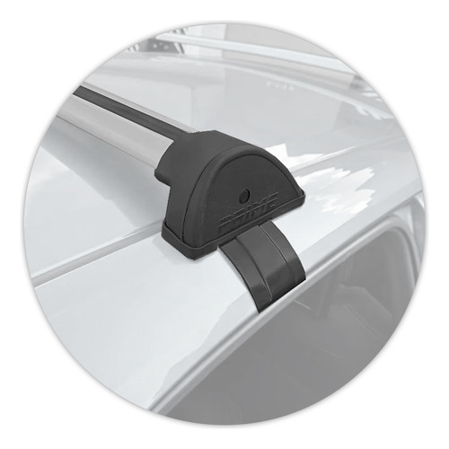 Rack De Teto Travessa Kwid 2024 2025 2026 Alumínio Prata