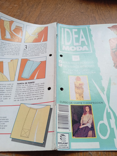 Idea Moda Fascículo 24 Curso Corte Confección (Usado)