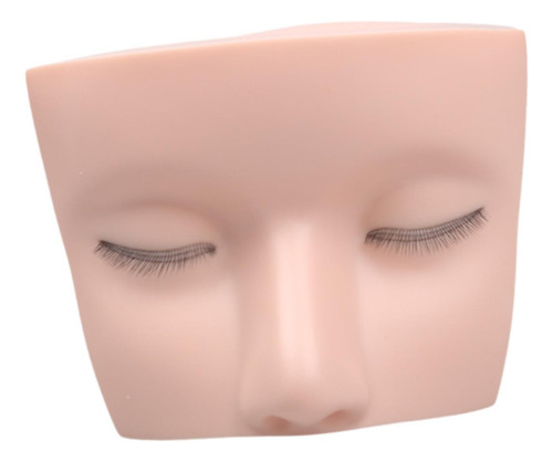 Maquillaje De Cabeza De Maniquí De Pestañas, Cabeza Práctica