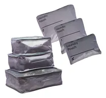 Comprar Set Valija Kit X 6 Organizadores Bolso Ropa Accesorios