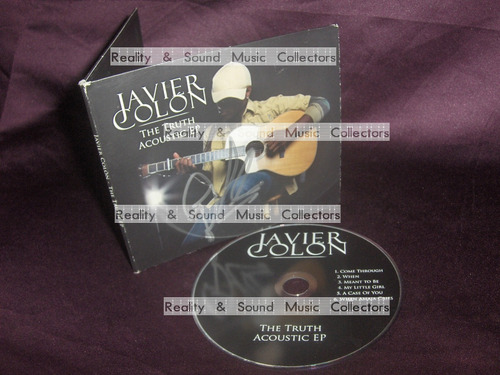 Javier Colon The Truth Acoustic Ep Cd 6 Tracks Firmado (Usado)