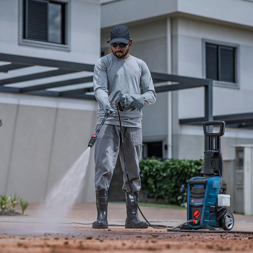Hidrolavadora 1500w 1800 Psi Ghp 180 Bosch 0600910cg0 Azul 60 Hz
