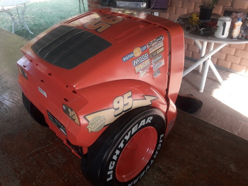 Tv Disney Vermelha Somente A Caixa E As Rodas Carros Cars