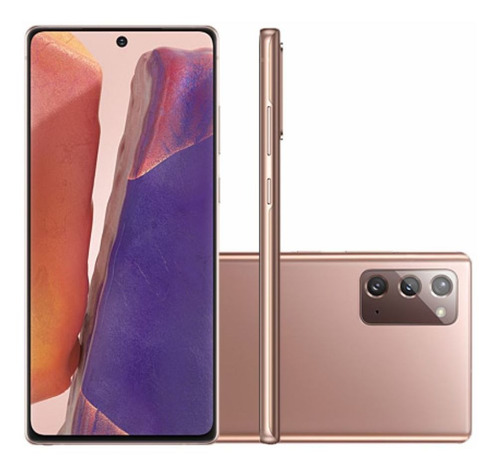 Smartphone Samsung Galaxy Note 20 256gb 6.7 S Pen Bronze