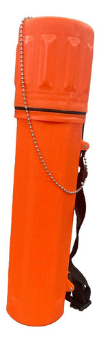 Estuche Contenedor Para Varillas De Soldadura, Naranja