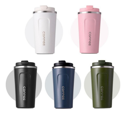 Vaso Cafe Termico Acero Con Sensor De Temperatura 500ml