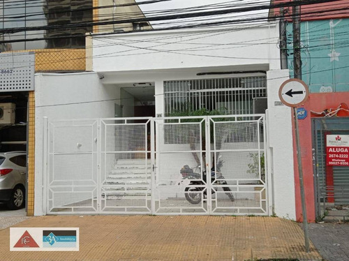 Salão Para Alugar, 160 M² Por R$ 6.000,00/mês - Tatuapé - São Paulo/sp - Sl0213