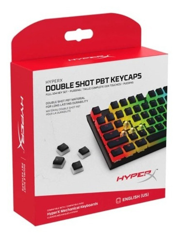 Keycaps Hyperx Pudding - Us