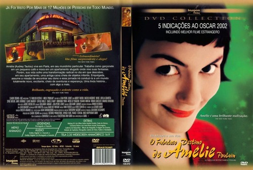 O Fabuloso Destino De Amelie Poulain Dvd Original Lacrado