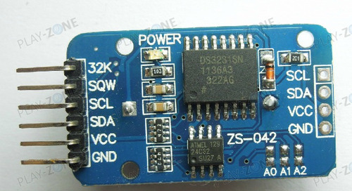 Ds3231 Reloj Rtc+ Memoria At24c32, Arduino, Pic, Avr