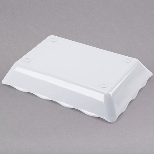 Ensaladera Rectangular Melamina Decorada 35x24cm.get-ml-88-w