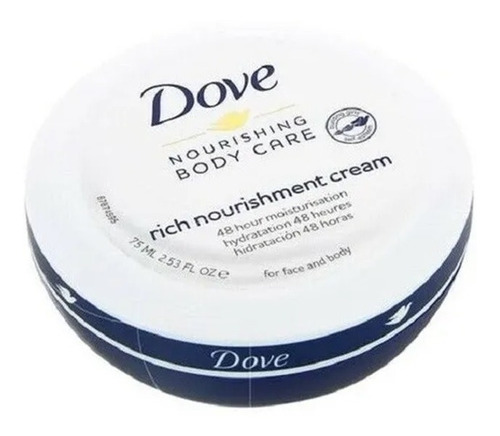 Dove Nourishing Body Care 75 Ml Importado Usa 48h Hidratação