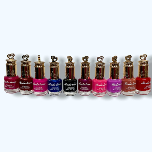 Caja Con 24 Esmaltes Uñas Mayoreo