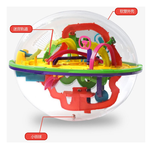 158 Pasos Laberinto Rompecabezas Bola 3d Laberinto Niños
