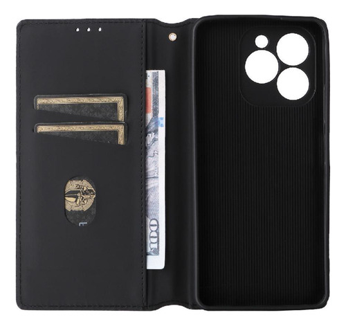 Funda For Blu Bold K10 Cierre Magnético Patrón 3d Tarjeta