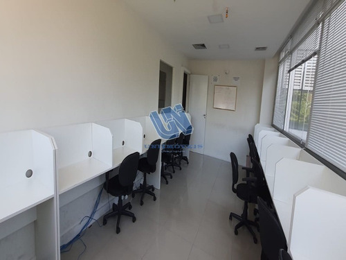 Imagem 3 de 12 de Salvador Shopping Business Sala Comercial Mobiliada Com 114m2 No Caminho Das Árvores - Chr075 - 70787648