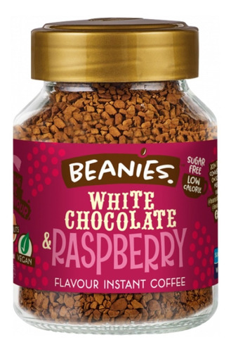 Café Beanies White Chocolate & Raspberry Liofilizado
