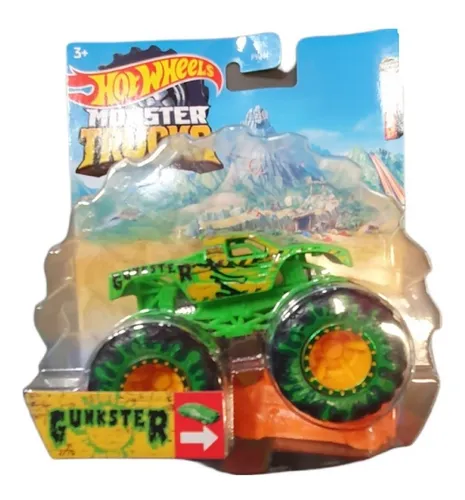 Monster Trucks Vehiculo Modelo Gunkster 1/64