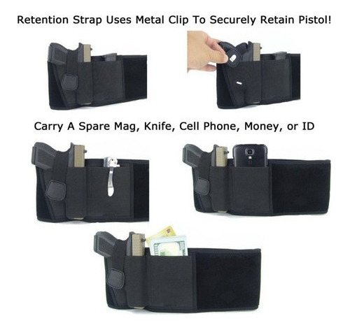 Faja Invisible Multifuncional Para Pistola De Transporte Ocu