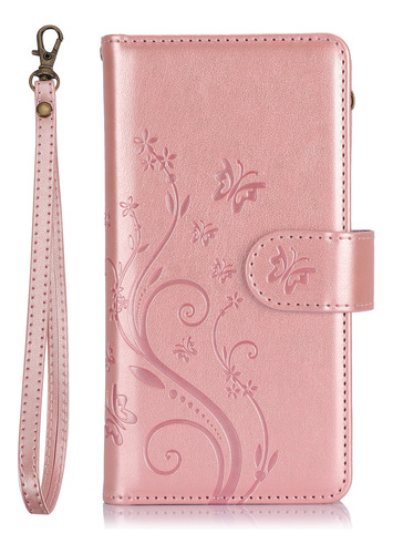 Funda Para Oppo A17 A18 A38 A3 A3 Pro A3x A57 A58 A59 A60 A77 A78 A80 Funda Tipo Cartera De Piel Sintética Con Ranuras Para Tarjetas Y Correa De Muñec
