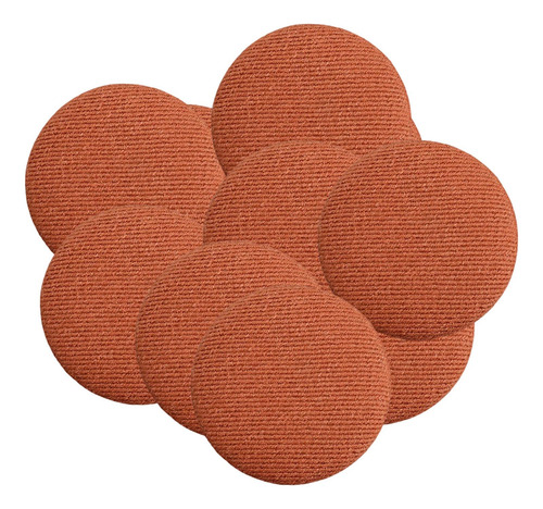 2 X 10x Botones Cubiertos De Tela, Botones De Mango,
