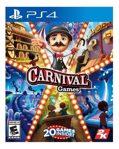 Carnival Games Switch 20 Mini Jogos Mídia Física Novo