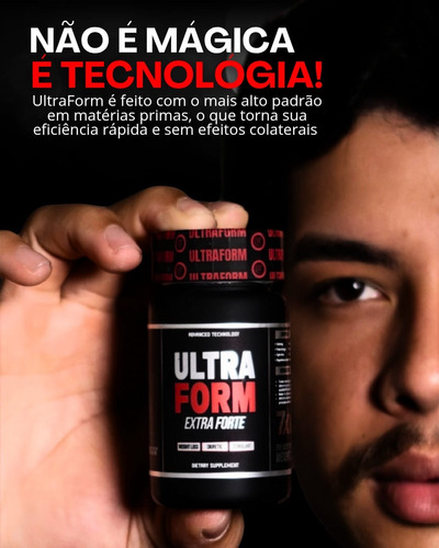Ultraform Red Cápsulas Extraforte Sem Sabor