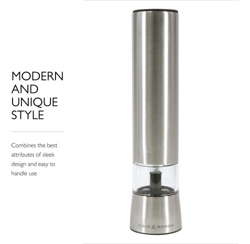 Cole Mason Hampstead Molinillo Sal Electrónico Mmg