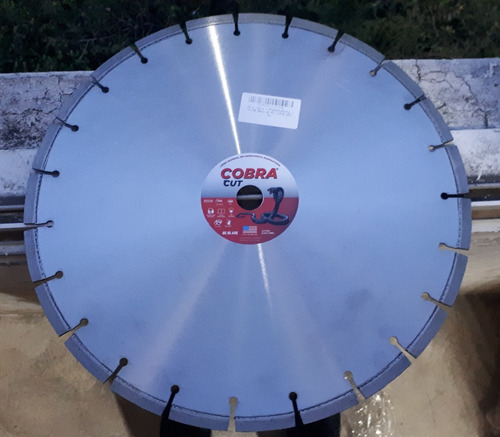 Disco De Diamante Sementado 16 X 1 Cobra Cut