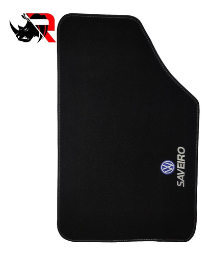 Imagen 3 de 4 de Tapete De Alfombra Automotriz Compatible Con Saveiro Vw /d1
