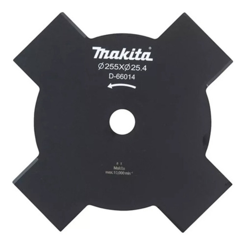 Disco de hoja Makita D-66014 con orificio de 4 puntos y 1 pulgada