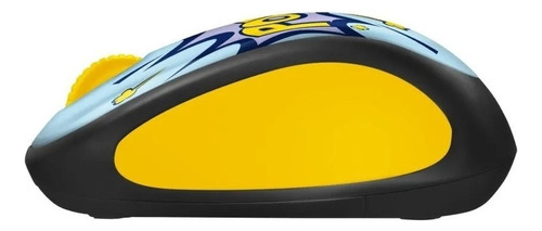 Mouse De Colección Logitech M317c Inalambrico - Usb Unifying Color Pow Yellow/black