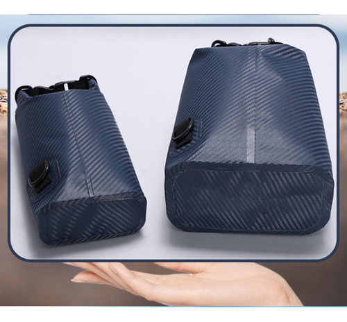 Bolsa De Telefone À Prova D'água De Bolsa Seca Azul Escuro