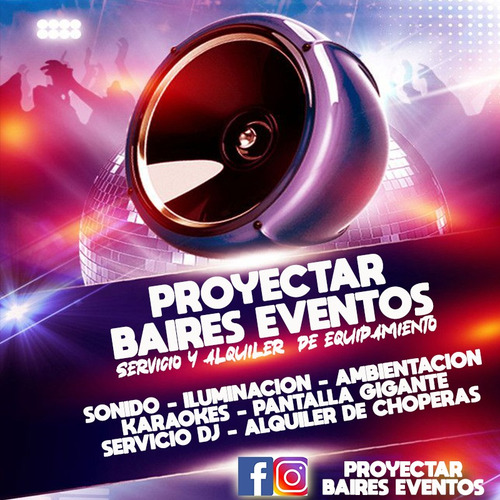 Servicio Dj Alquiler Luces Sonido Bafles Karaoke Proyector