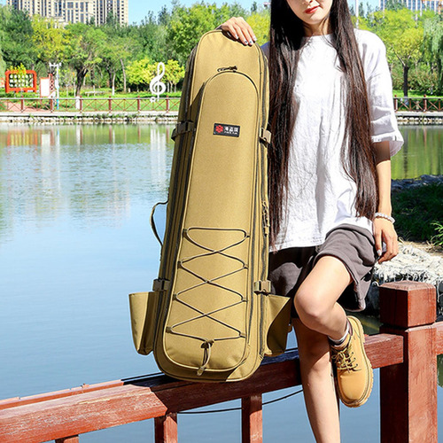 Bolsa De Aletas Largas, Bolsa Protectora Ligera Caqui Grande
