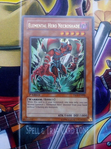 Elemental Hero Necroshade Ultrarare Yugi-oh! Original Konami