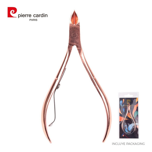 Imagen 1 de 7 de Pinza Alicate Corta Cuticulas Acero Manicura Pierre Cardin