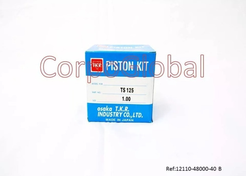 Kit De Piston Std 0.50 1.00 Moto Suzuki Ts125