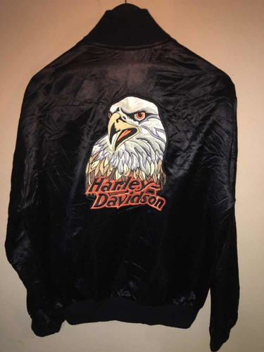 Bomber Jacket / Americano / Harley Davidson / Talla M