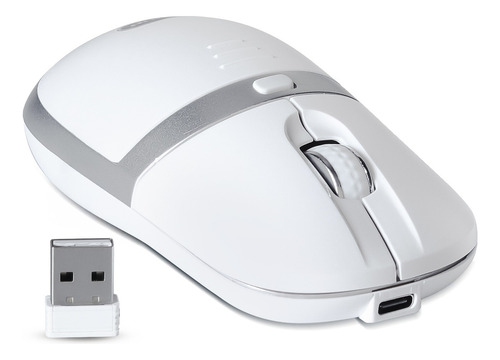 Mouse Sem Fio Bluetooth Wireless Recarregavel Ergonomico Dpi