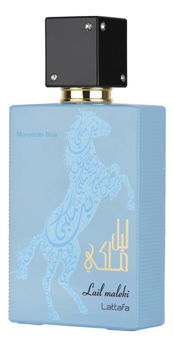 Perfume Lail Maleki Moroccan Blue De Lattafa Edp 100 Ml