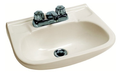 Lavabo Beige Lerma Capizzi Sin Pedestal